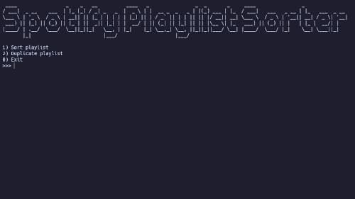 Spotify Playlist Sorter